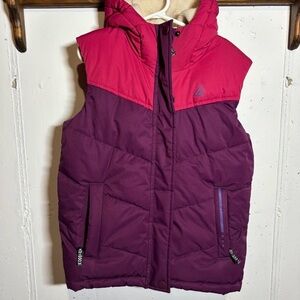 Girls Ripzone Two-Tone Puffer Vest